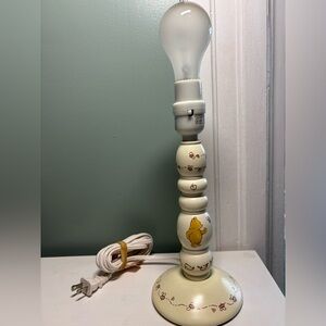 Vintage CLASSIC Winnie the Pooh Lamp Base For Baby NURSERY